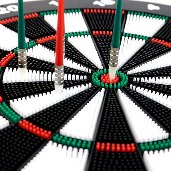 Safe Dartboard Set Ø42cm /16.5-inch for Children and Adults Dartboard with 6 Darts Set - Image 3