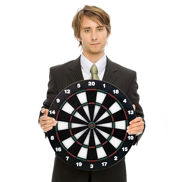 Safe Dartboard Set Ø42cm /16.5-inch for Children and Adults Dartboard with 6 Darts Set - Image 8