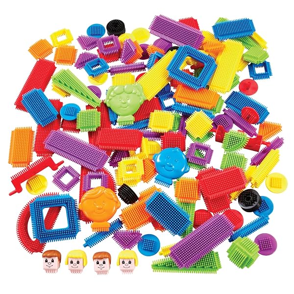 Stickle Bricks Big Builder Construction Set - Includes over 125 Pieces, Inspire Creativity and Motor Skills, Safe and Durable Construction Toy, Convenient Storage, Suitable for Ages 18 Months+ - Image 3
