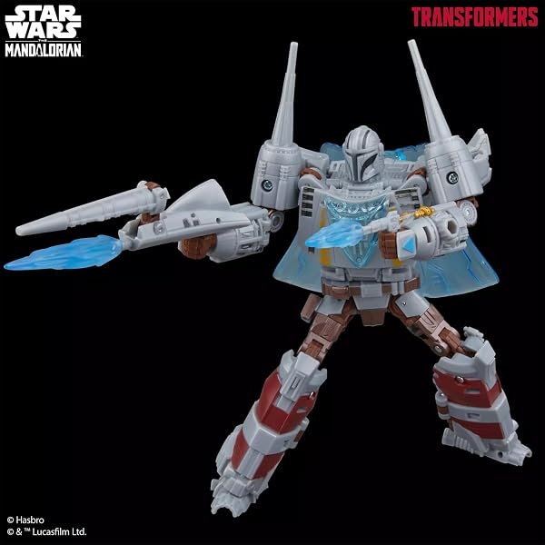 Transformers Collaborative Star Wars: The Mandalorian™ N-1 Starfighter Action Figure - Image 4