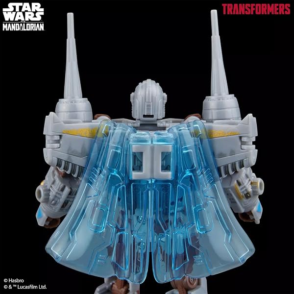 Transformers Collaborative Star Wars: The Mandalorian™ N-1 Starfighter Action Figure - Image 5