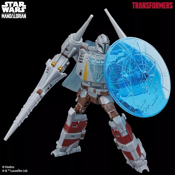 Transformers Collaborative Star Wars: The Mandalorian™ N-1 Starfighter Action Figure - Image 6