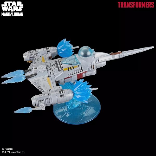 Transformers Collaborative Star Wars: The Mandalorian™ N-1 Starfighter Action Figure - Image 9