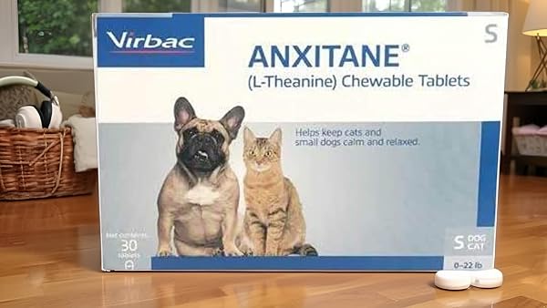 Virbac Anxitane Tablets, Small Dog/Cat, 50Mg, 30 Count - Image 3